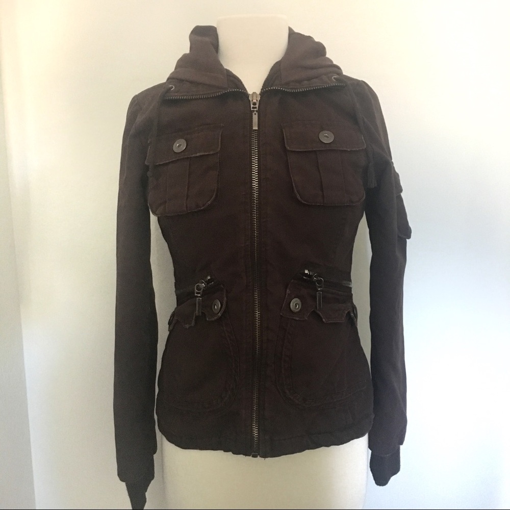 BB Dakota Fleece Lined Brown Jacket